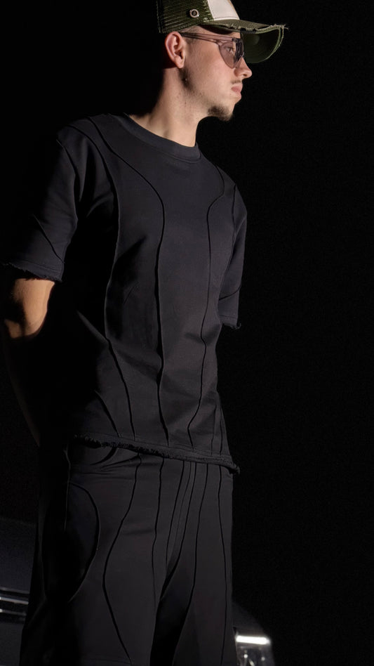 Ensemble noir monochrome